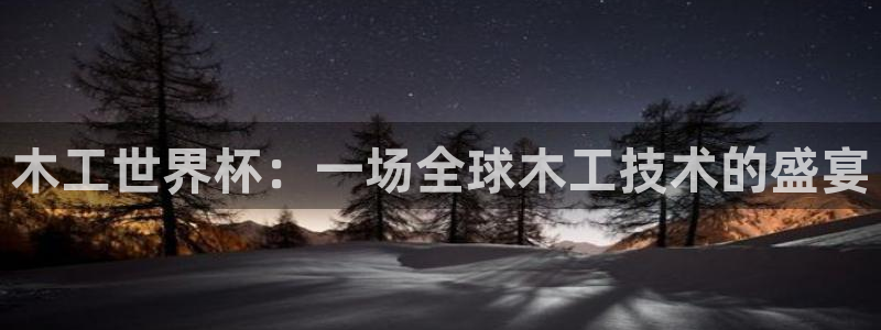 世界杯时间：木工世界杯：一场全球木工技术的盛宴