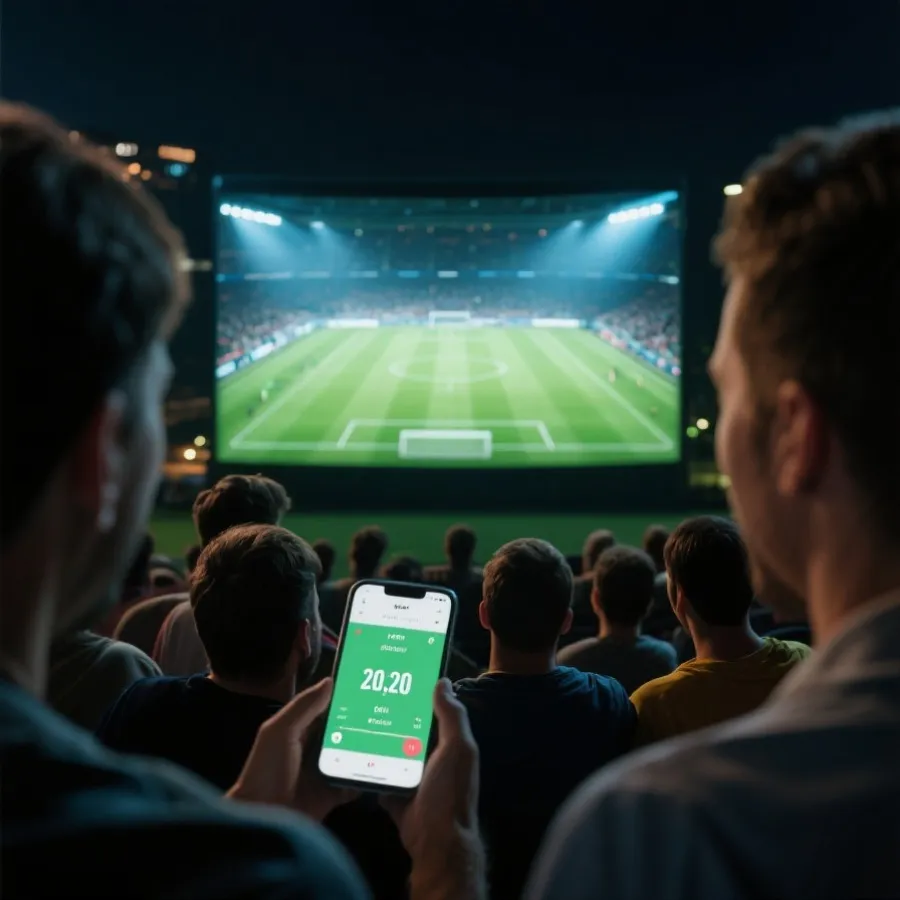 世界杯观看场景示意图